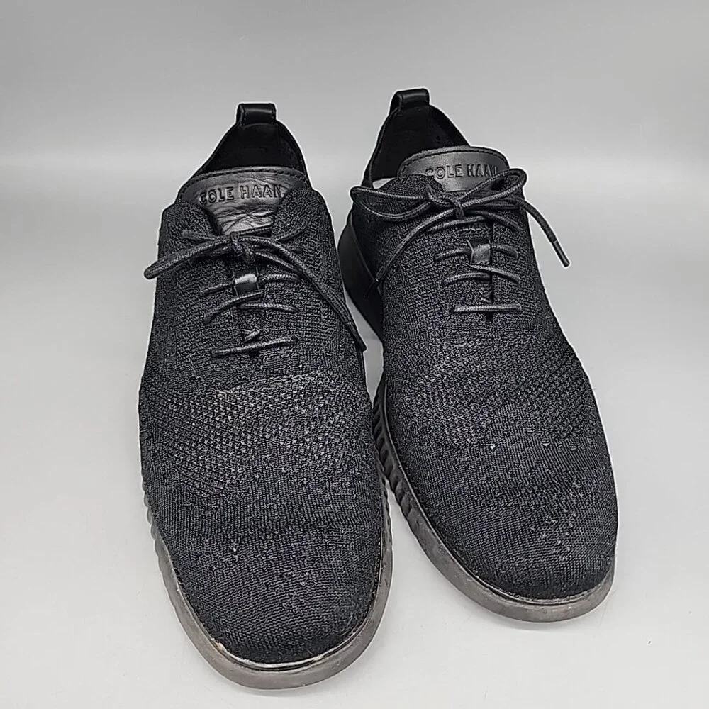 Cole Haan Men's 2.Zerogrand Stitchlite Oxford Shoe Size 10.5M C28527 Black/Black